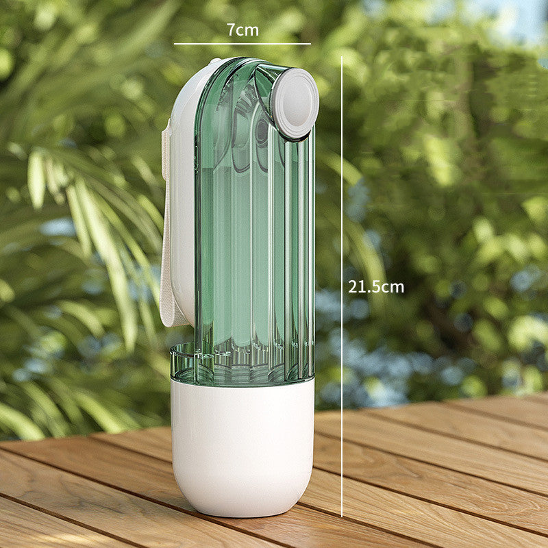 2-in-1 Trink- und Futterflasche für Haustiere – Praktisch & Sicher